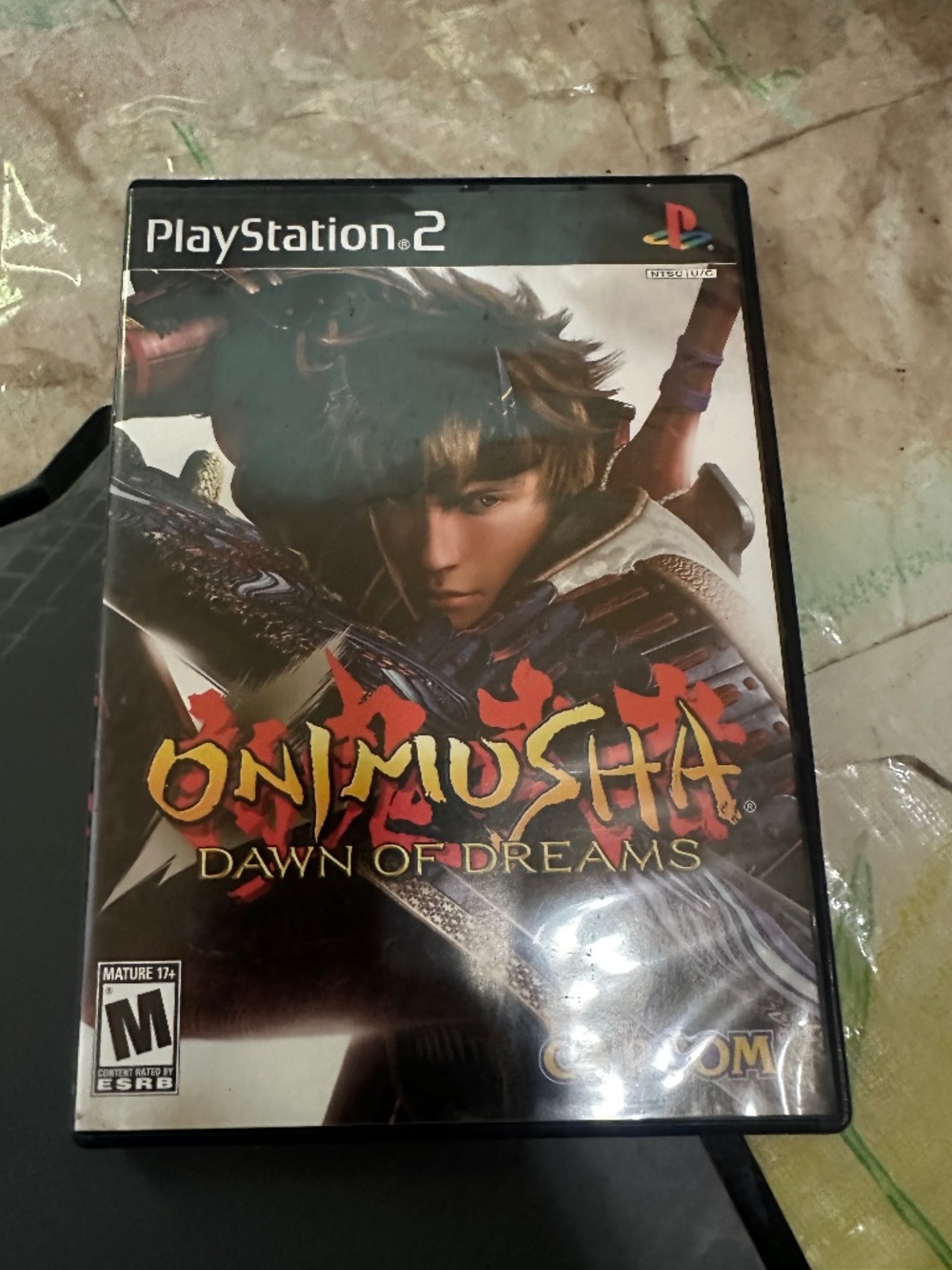 Onimusha Dawn of Dreams PS2 PlayStation 2 Complete 2 Disc Set Manual Tested Work